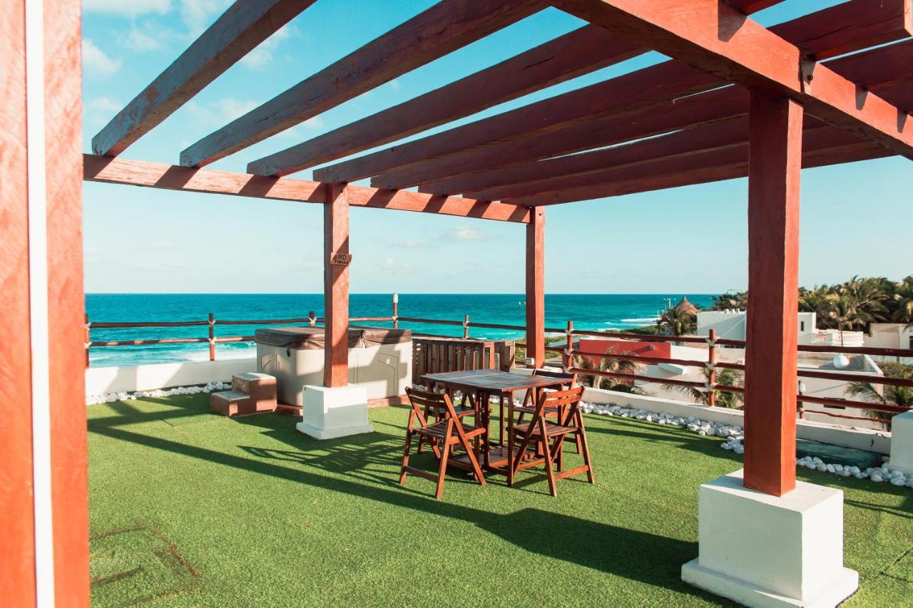 Villa With Ocean View, Pool, Restaurant And Rooftop Isla Mujeres Buitenkant foto