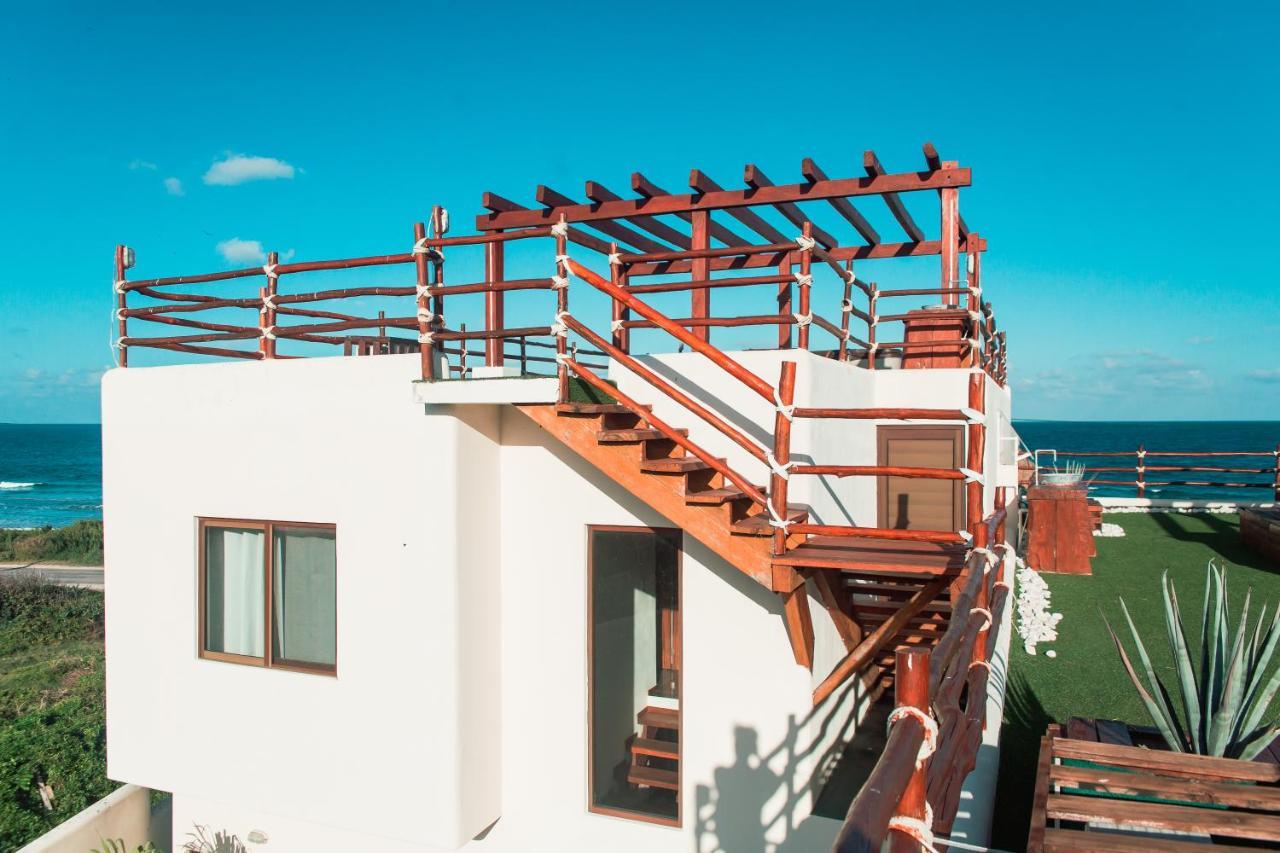 Villa With Ocean View, Pool, Restaurant And Rooftop Isla Mujeres Buitenkant foto