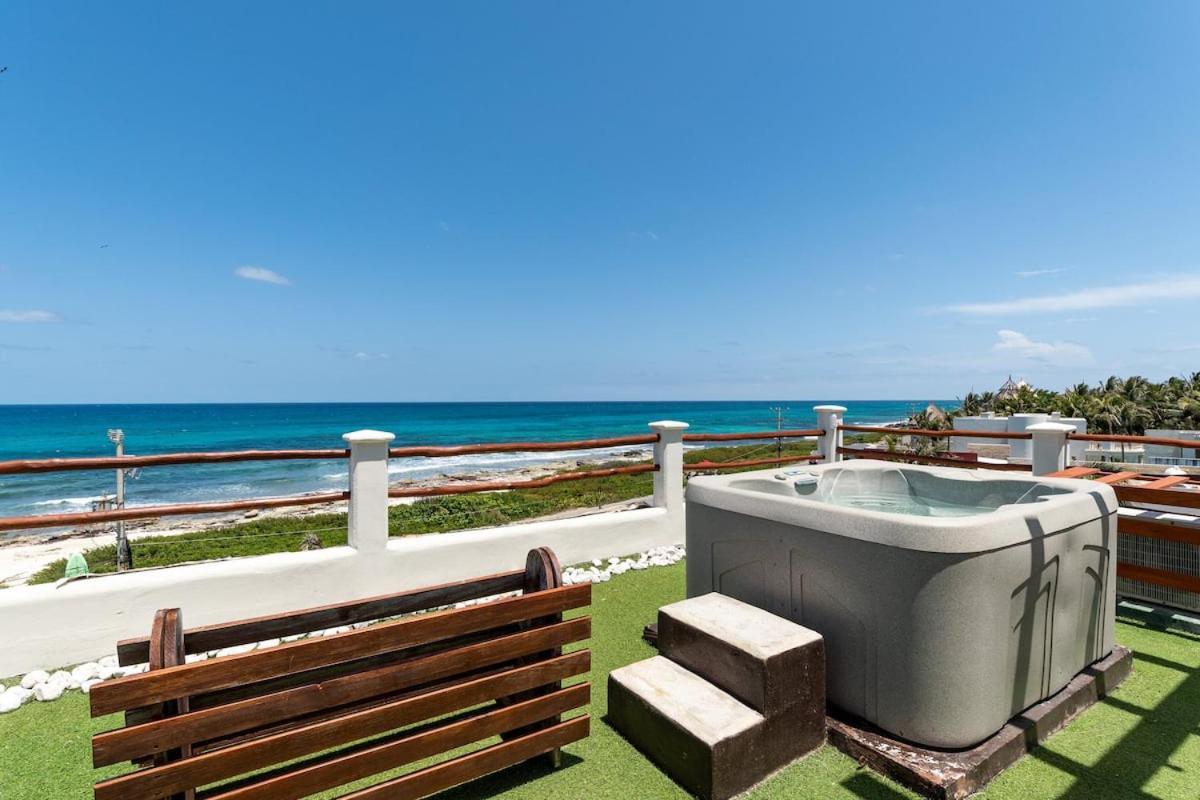 Villa With Ocean View, Pool, Restaurant And Rooftop Isla Mujeres Buitenkant foto